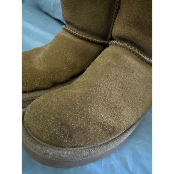 Dream Pairs Sweaty-Buckle-K Girls Faux Fur Lined Winter Boots Size 3 - Picture 9 of 9